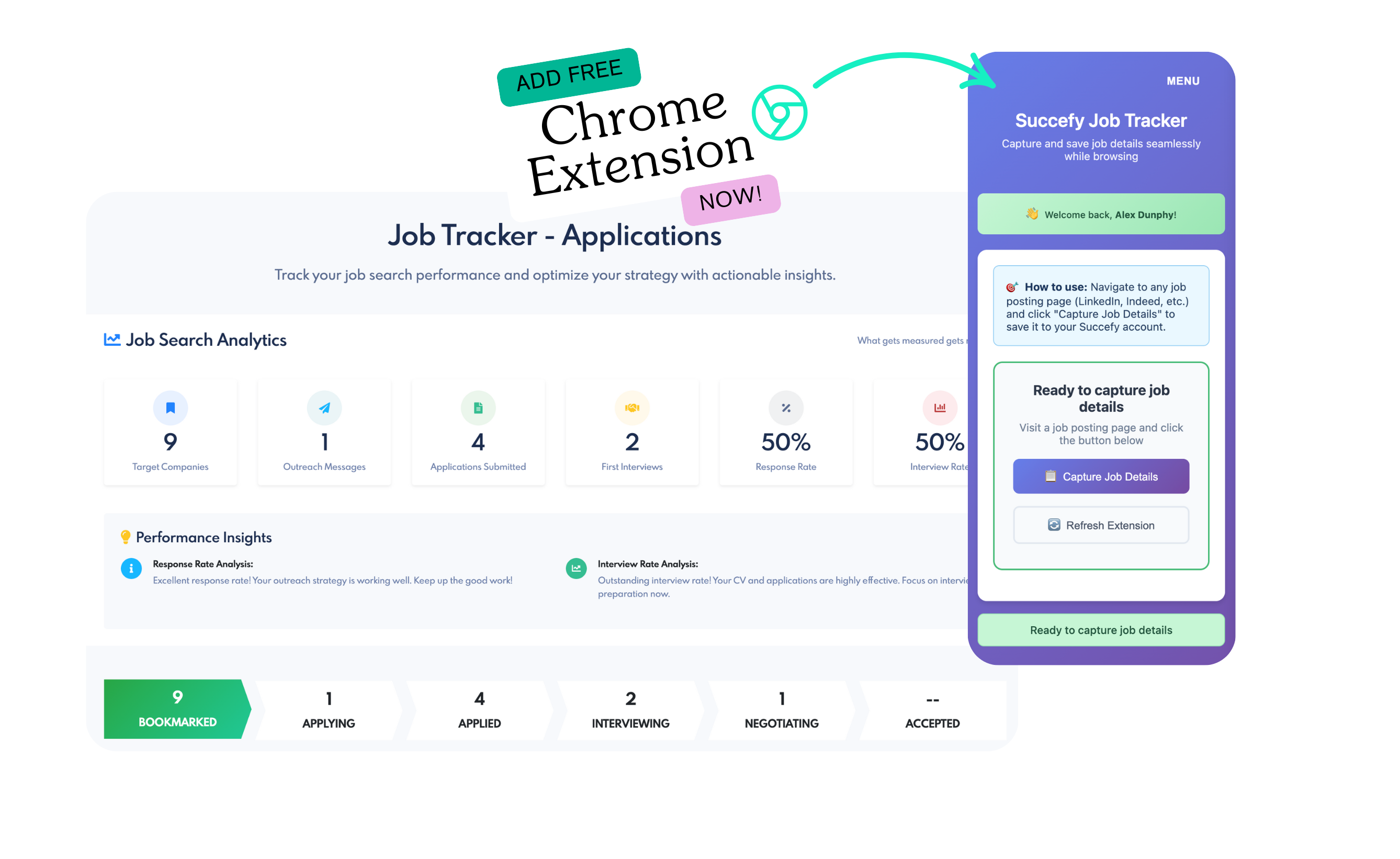 Job Application Tracker Dashboard